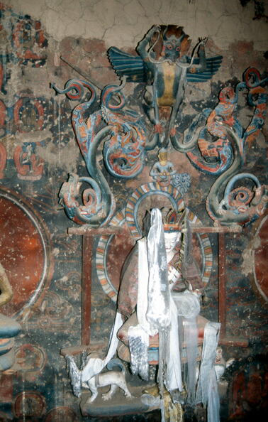 Nako153_Lotsaba Lha-khang, west wall, niche_CL98 30,26.jpg