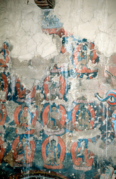 Nako156_Lotsaba Lha-khang, west wall, niche, left side_CL98 30,29.jpg