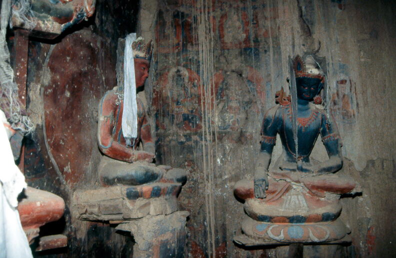 Nako134_Lotsaba Lha-khang, west-north wall, niche_CL96 84,18.jpg