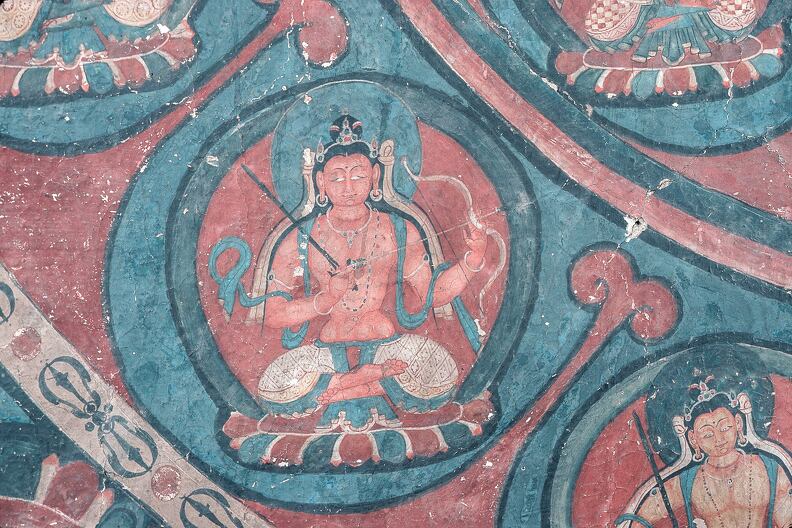 Nāmasaṃgīti Vajradhātu Mandala, Dukhang, entry wall, right side of entrance; late 12th century © AlchiDK JP ER 19.jpg