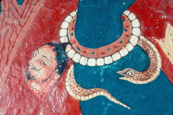 Mahākāla and retinue