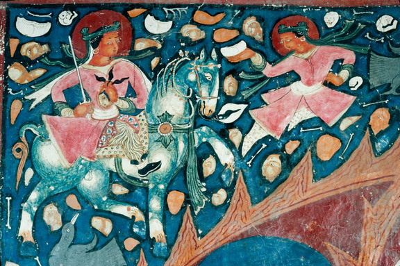 Mahākāla and retinue