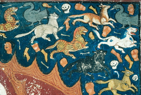 Mahākāla and retinue
