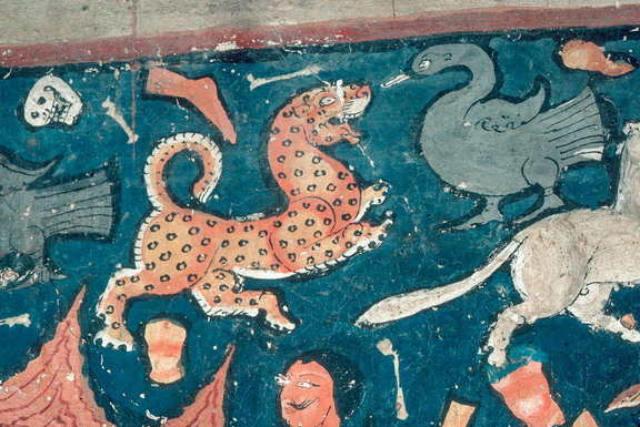 Mahākāla and retinue