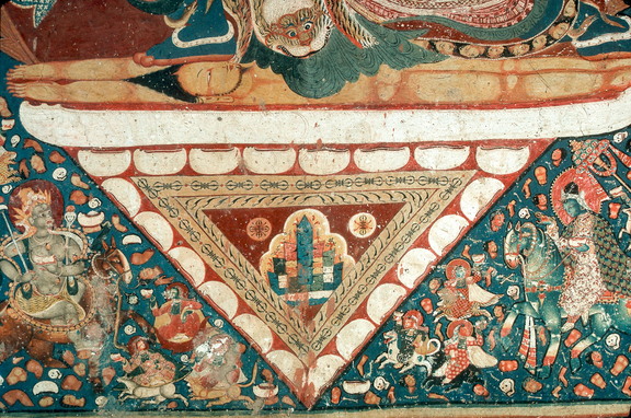 Mahākāla and retinue