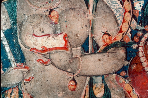 Mahākāla and retinue
