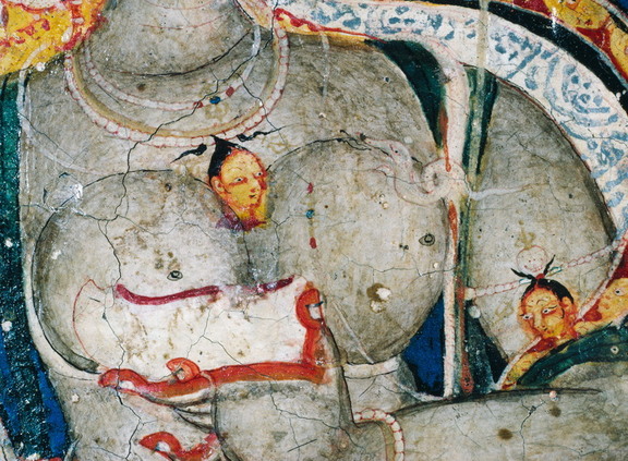 Mahākāla and retinue