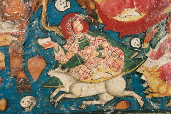 Mahākāla and retinue