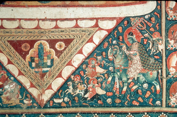 Mahākāla and retinue