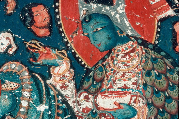 Mahākāla and retinue