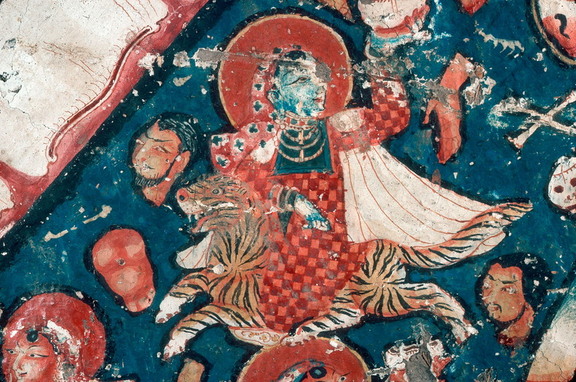 Mahākāla and retinue