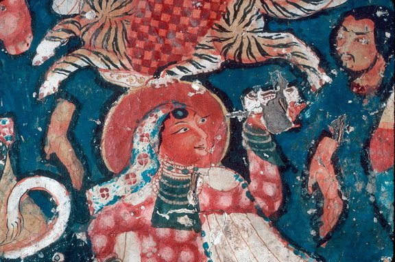 Mahākāla and retinue