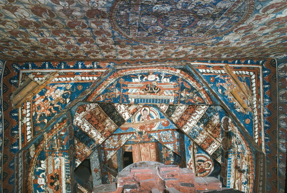 Outer Chörten, ceiling