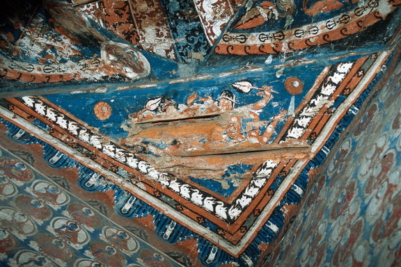 Outer Chörten, ceiling