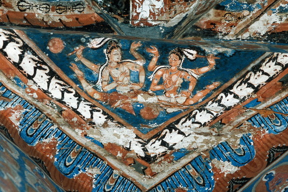 Outer Chörten, ceiling