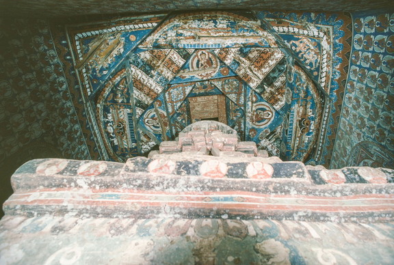 Outer Chörten, ceiling