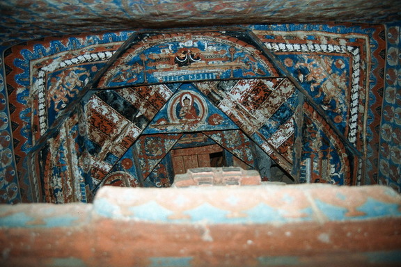 Outer Chörten, ceiling