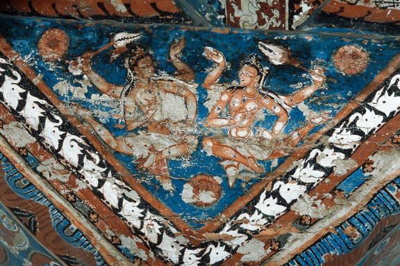 Outer Chörten, ceiling