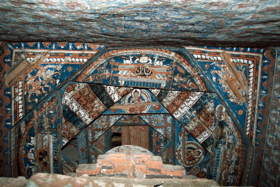 Outer Chörten, ceiling