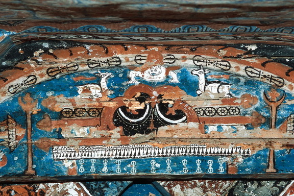Outer Chörten, ceiling