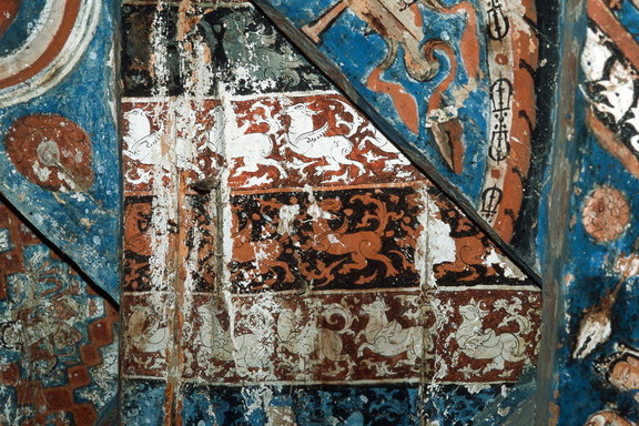 Outer Chörten, ceiling