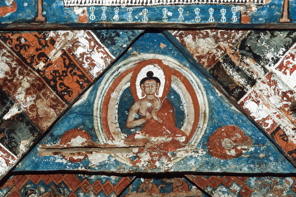 Outer Chörten, ceiling