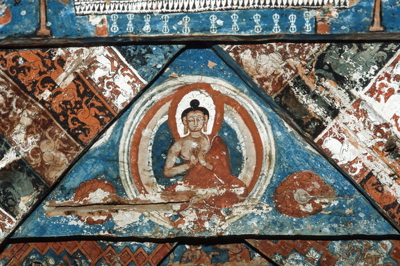 Outer Chörten, ceiling