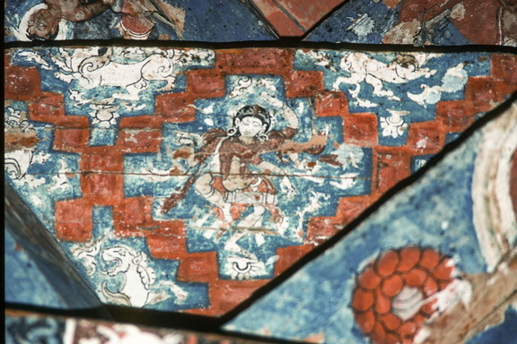 Outer Chörten, ceiling
