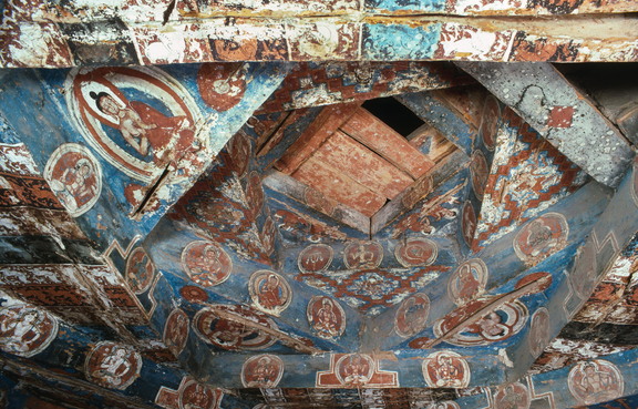 Outer Chörten, ceiling