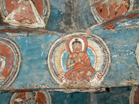 Outer Chörten, ceiling