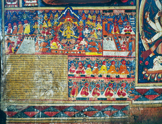 Mañjuśrī panel