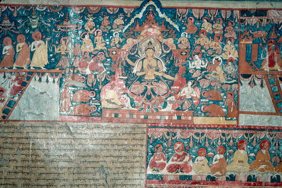 Mañjuśrī panel