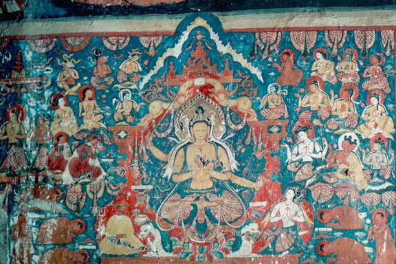 Mañjuśrī panel
