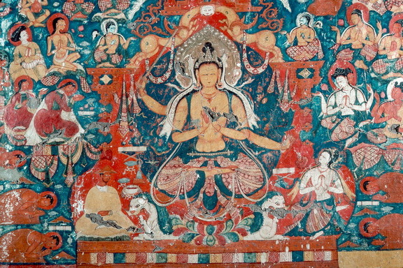 Mañjuśrī panel