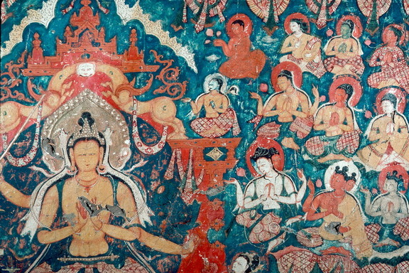 Mañjuśrī panel