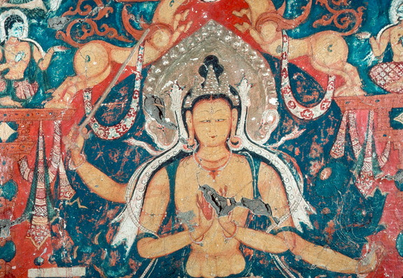 Mañjuśrī panel