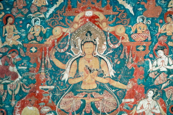 Mañjuśrī panel