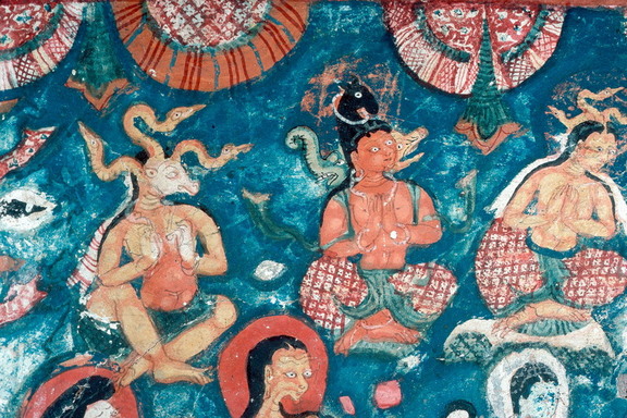 Mañjuśrī panel