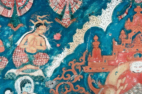Mañjuśrī panel