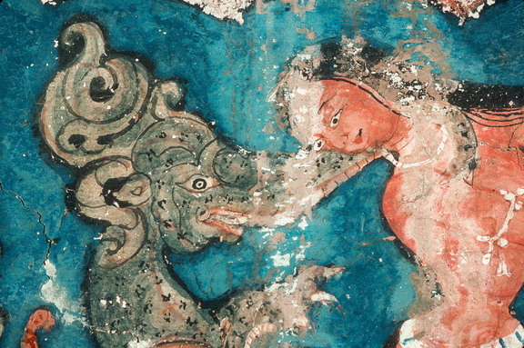 Tārā rescuing from danger
