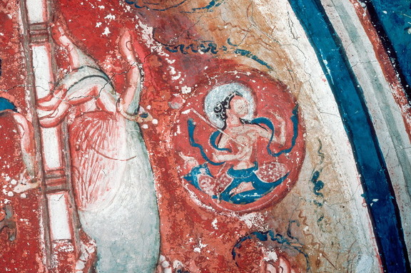 Tārā rescuing from danger