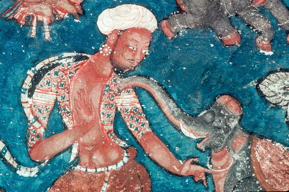 Tārā rescuing from danger