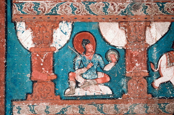 Tārā rescuing from danger