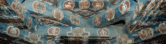 Outer Chörten, ceiling